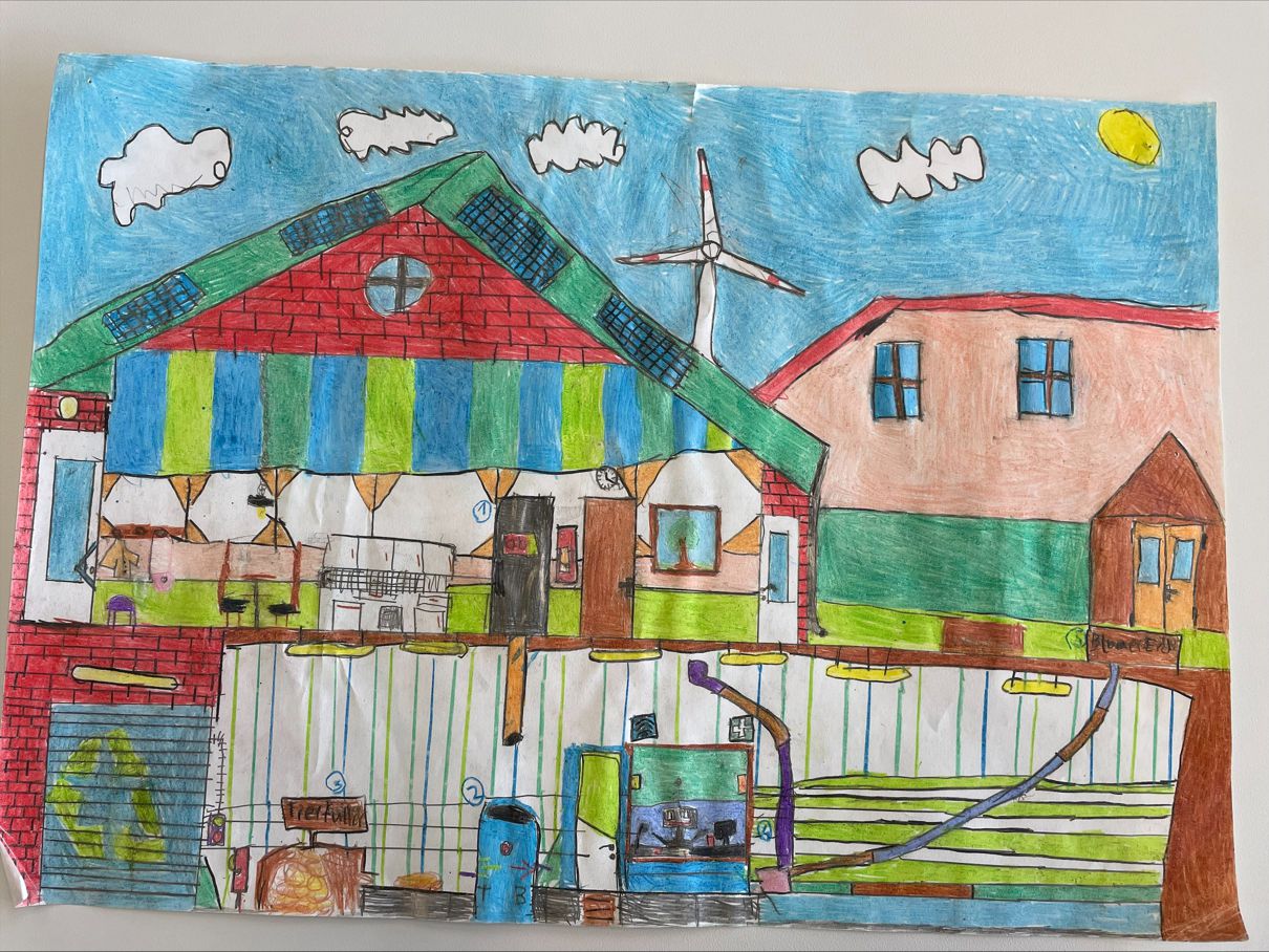3. Platz Altersgruppe 2 (3. und 4. Schulklasse): Finn Tammen - „Das Ablaufwerk“