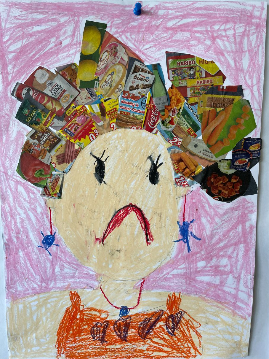 1. Platz Altersgruppe 1 (1. und 2. Schulklasse): Emma Harms - „Müllkrone“